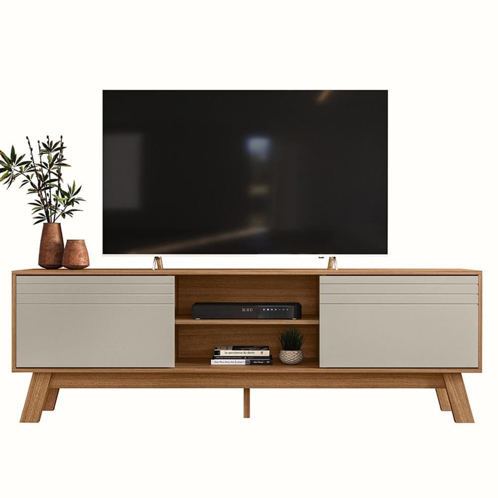 Rack Bancada Dubai para TV até 70” - Peternella Móveis