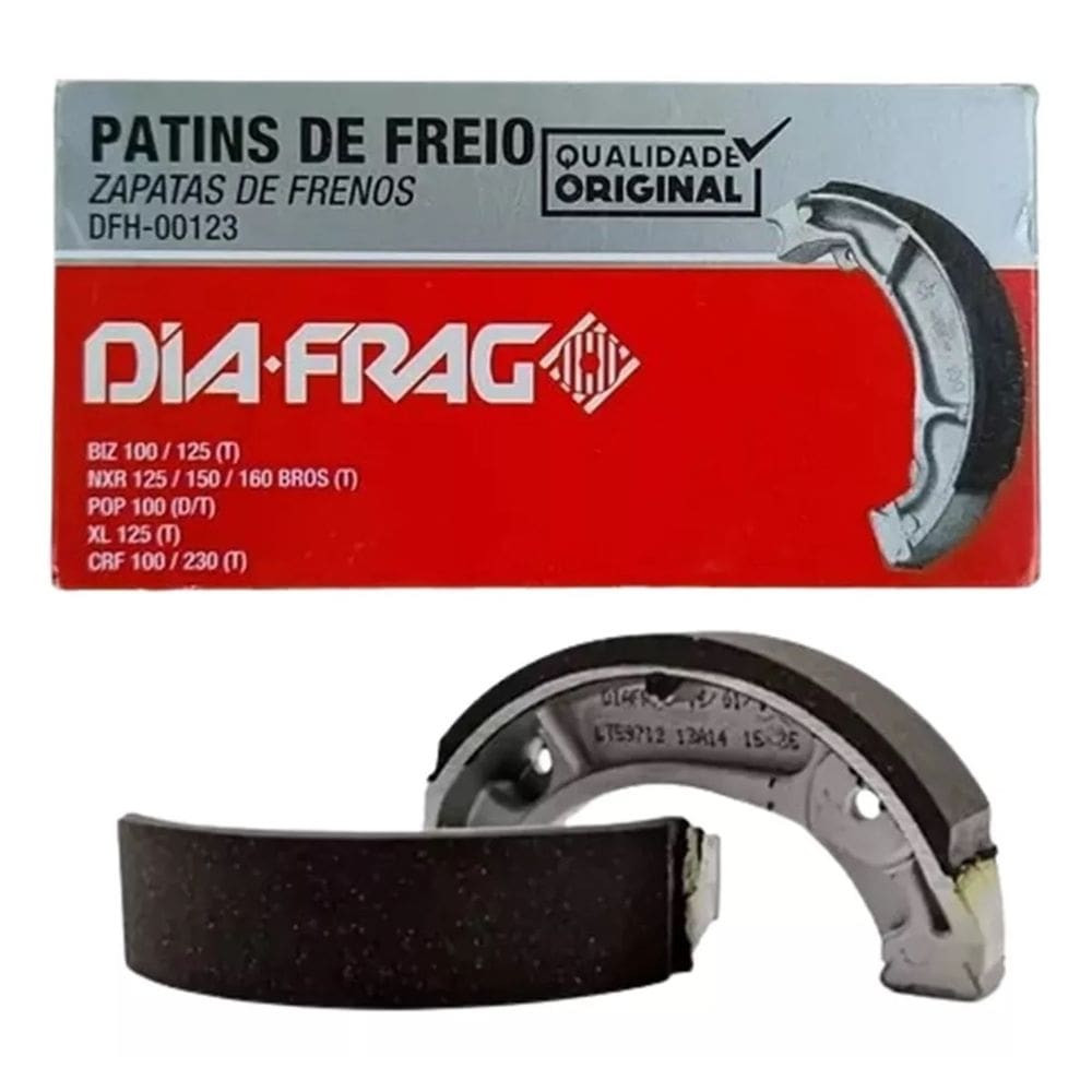 Lona Patim Freio Traseiro Bros 125 Bros 150 Bros 160 Crf 230