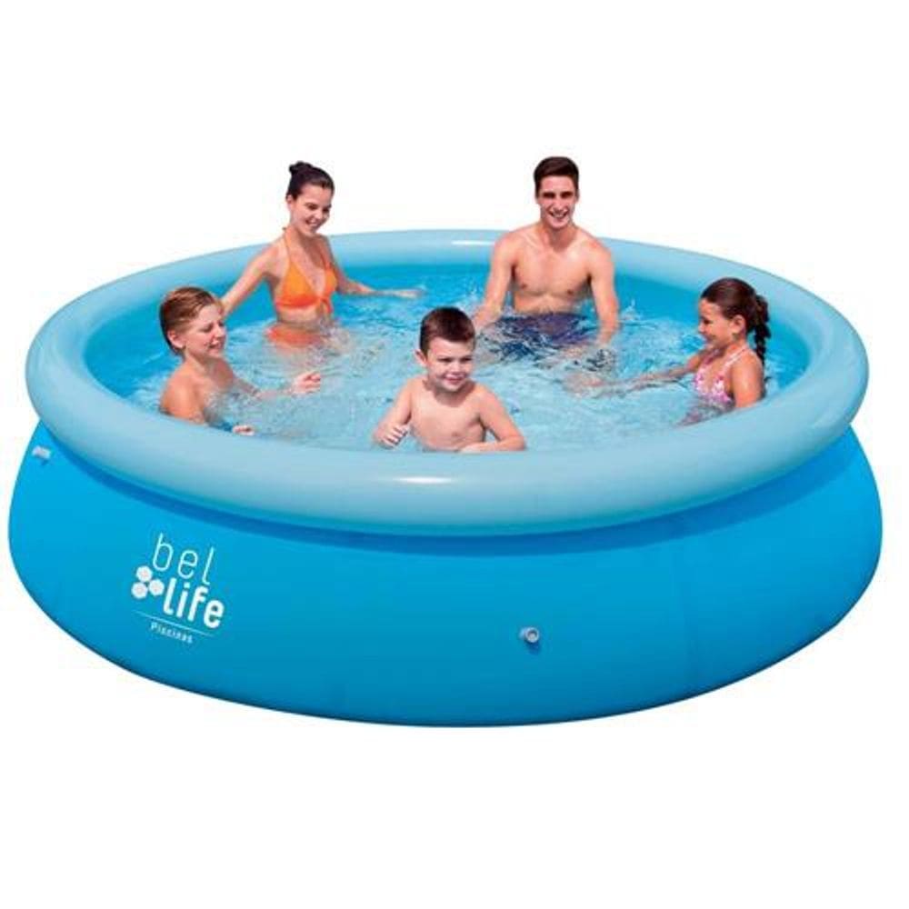 Piscina Bestway 2300 Litros 2,44x0,66m Tripla Espessura