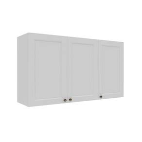 Armário Aéreo Lavanda 3 PT Branco