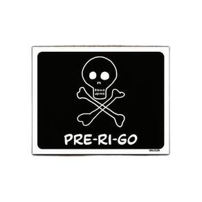 Placa Decorativa - Pre-Ri-Go 18X23