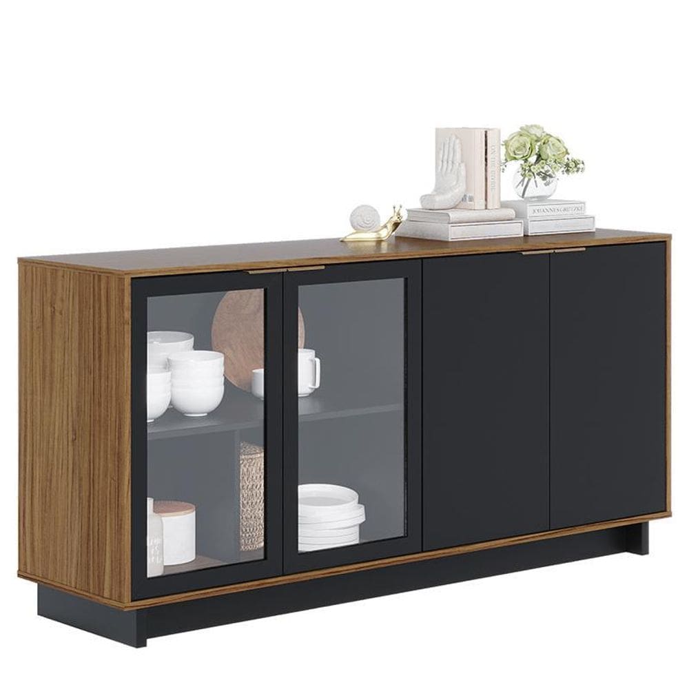 Buffet Aparador Vitória 4 Portas - PR Móveis