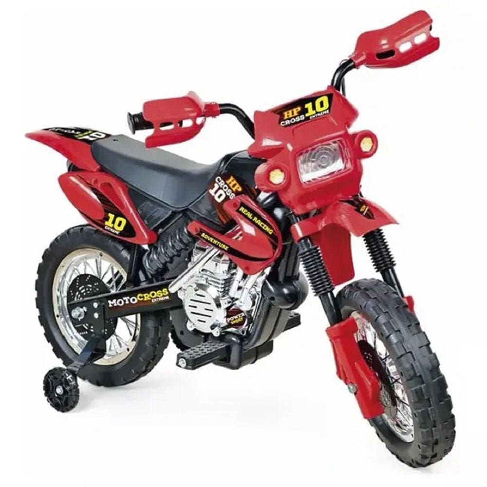 Moto Elétrica Infantil Homeplay Motocross 6V 244