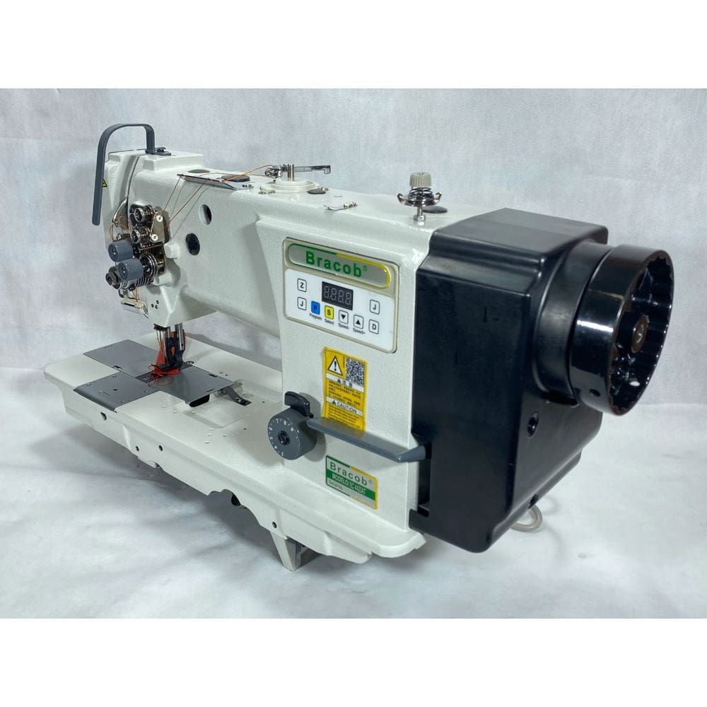 Reta 2 Agulhas 750W-Couro  Direc Drive Transporte Triplo -