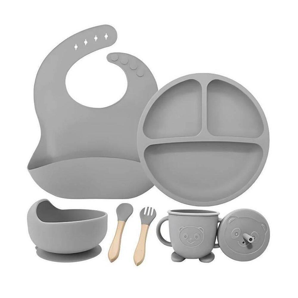 Conjunto De Introdução Alimentar Para Bebês Em 6 Peças