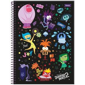 Caderno Divertidamente 2 Disney Espiral 1 Matéria Escolar