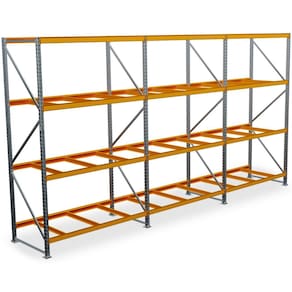 Porta Pallet 6000kg 1 Inicial 2 Continuações 200x180x60 4 Níveis Sem Bandeja MPP500 Amapá