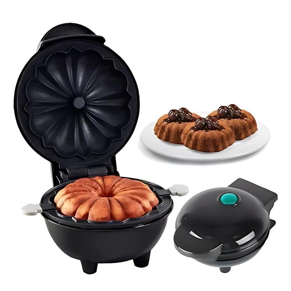 Mini Máquina Elétrica De Fazer Bolos Bundts Portátil 110V