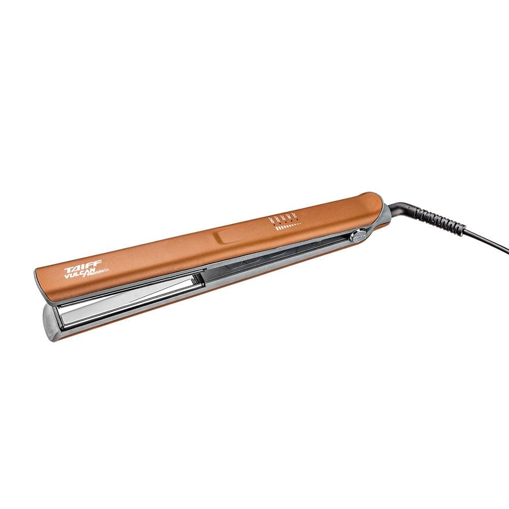 Prancha Chapa de Cabelo Taiff Vulcan Laranja 110V/220 3m