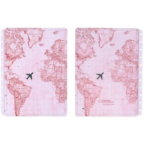 Caderno Inteligente Capa Contr Grande By Gocase Mapa Mundi