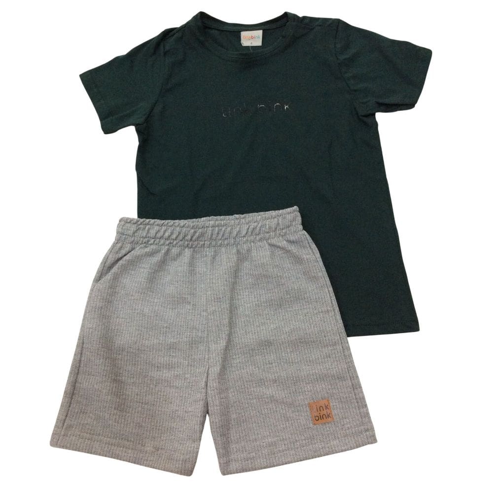 Conjunto Infantil Masc Natal Tink Bink Verde