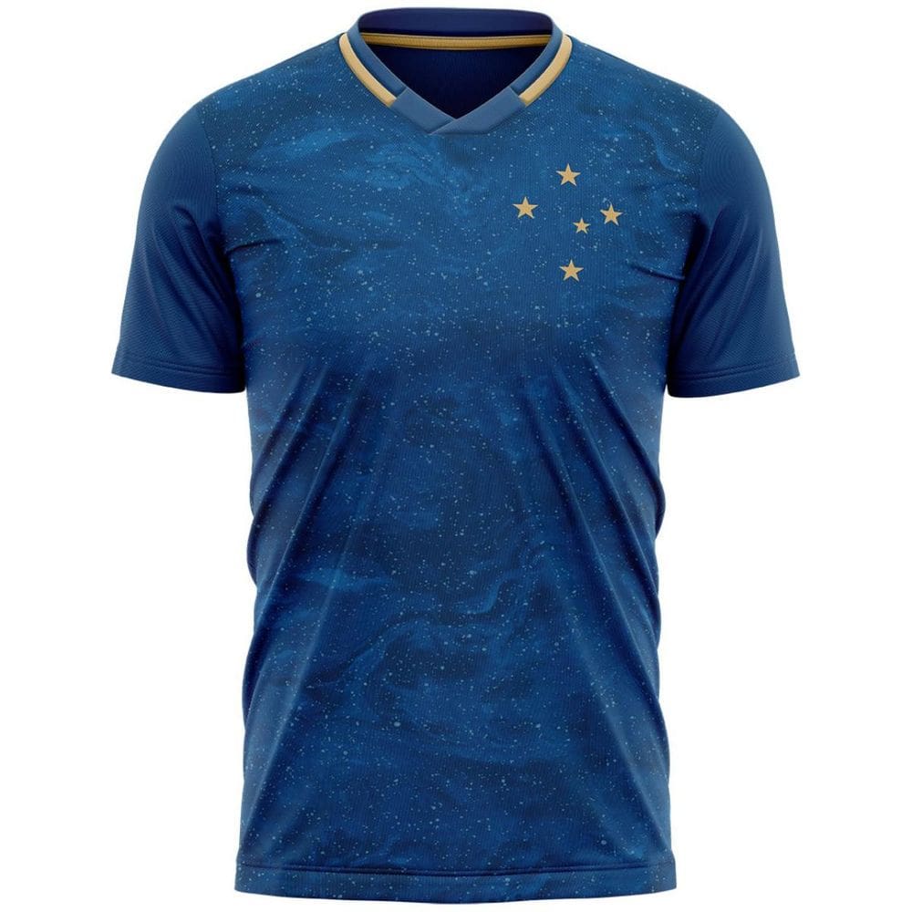 Camiseta Cruzeiro Origem Masculina - Azul