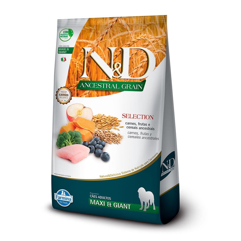 N&D Ancestral Selection Canine Adultos Maxi Giant 15kg