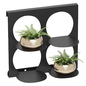 Suporte De Parede Para Vaso Em Ferro Plantas Decoração