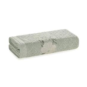 Toalha Rosto Em Algodão Yuna 48 X 80 Karsten Matcha / Perola