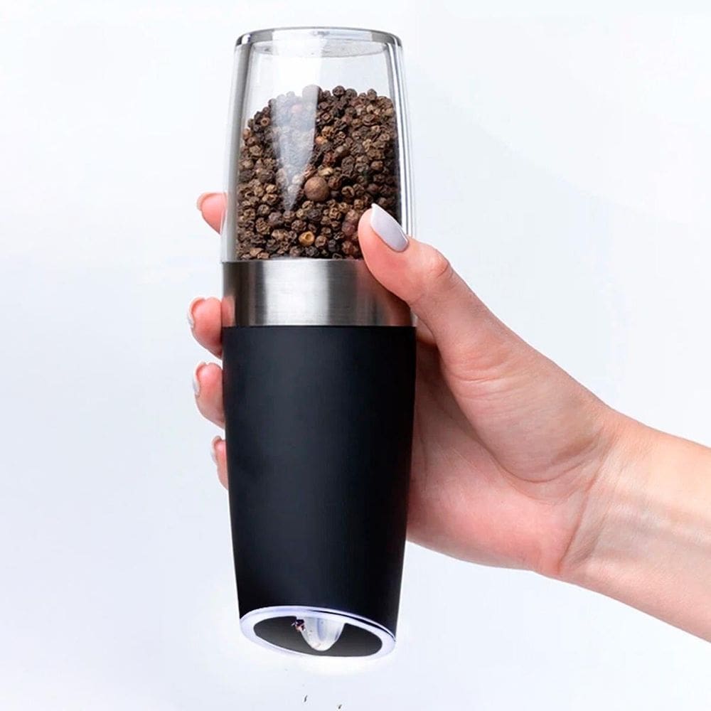 Moedor Elétrico Ajustável Moer Grãos Grosso Café Pimenta Sal