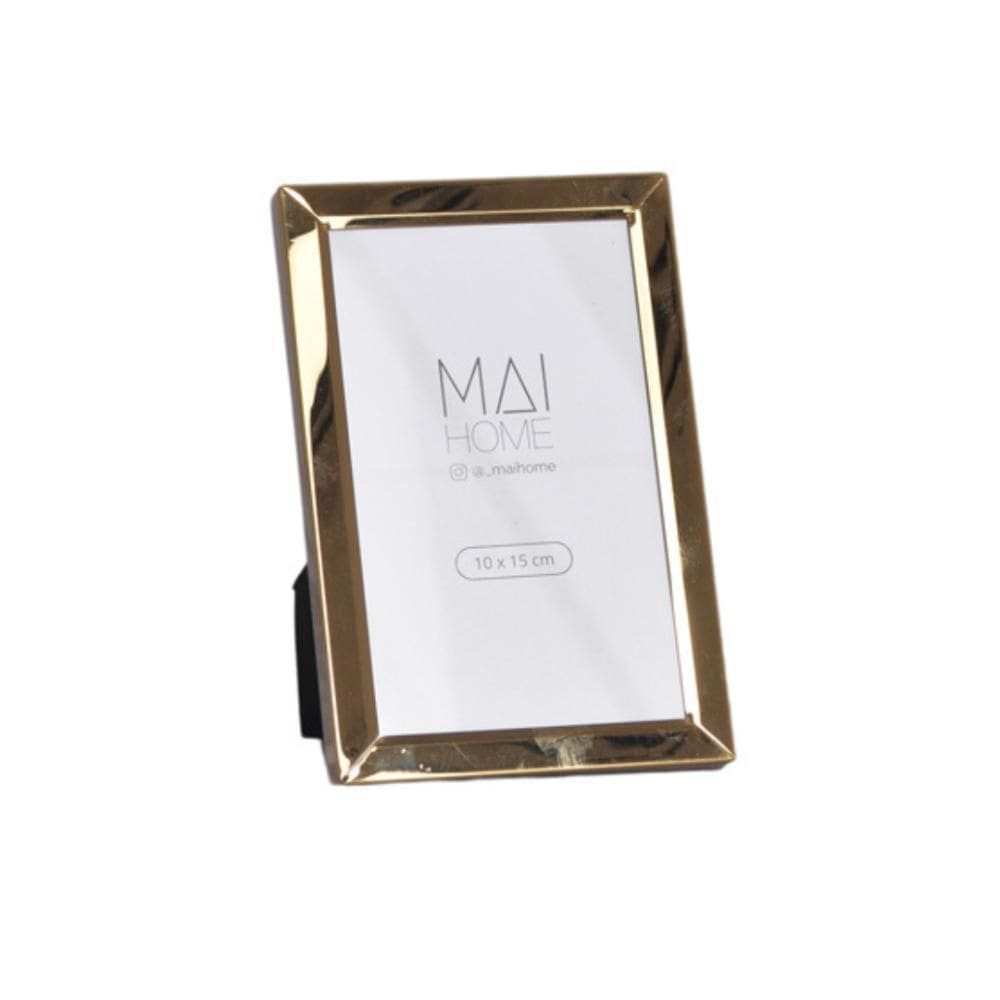 Porta Retrato Aika Gold 10X15 Metal