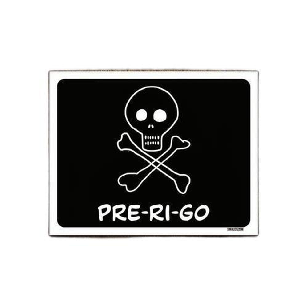 Placa Decorativa - Pre-Ri-Go 18X23