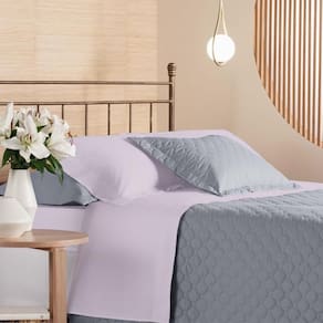 Jogo De Cama Casal 200 Fios Privilege - Andreza Rosa Ballet