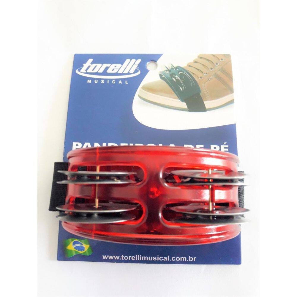 Pandeirola Vermelha De Pé Tp303