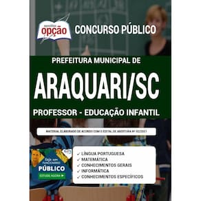 Apostila Araquari Sc - Professor - Educação Infantil