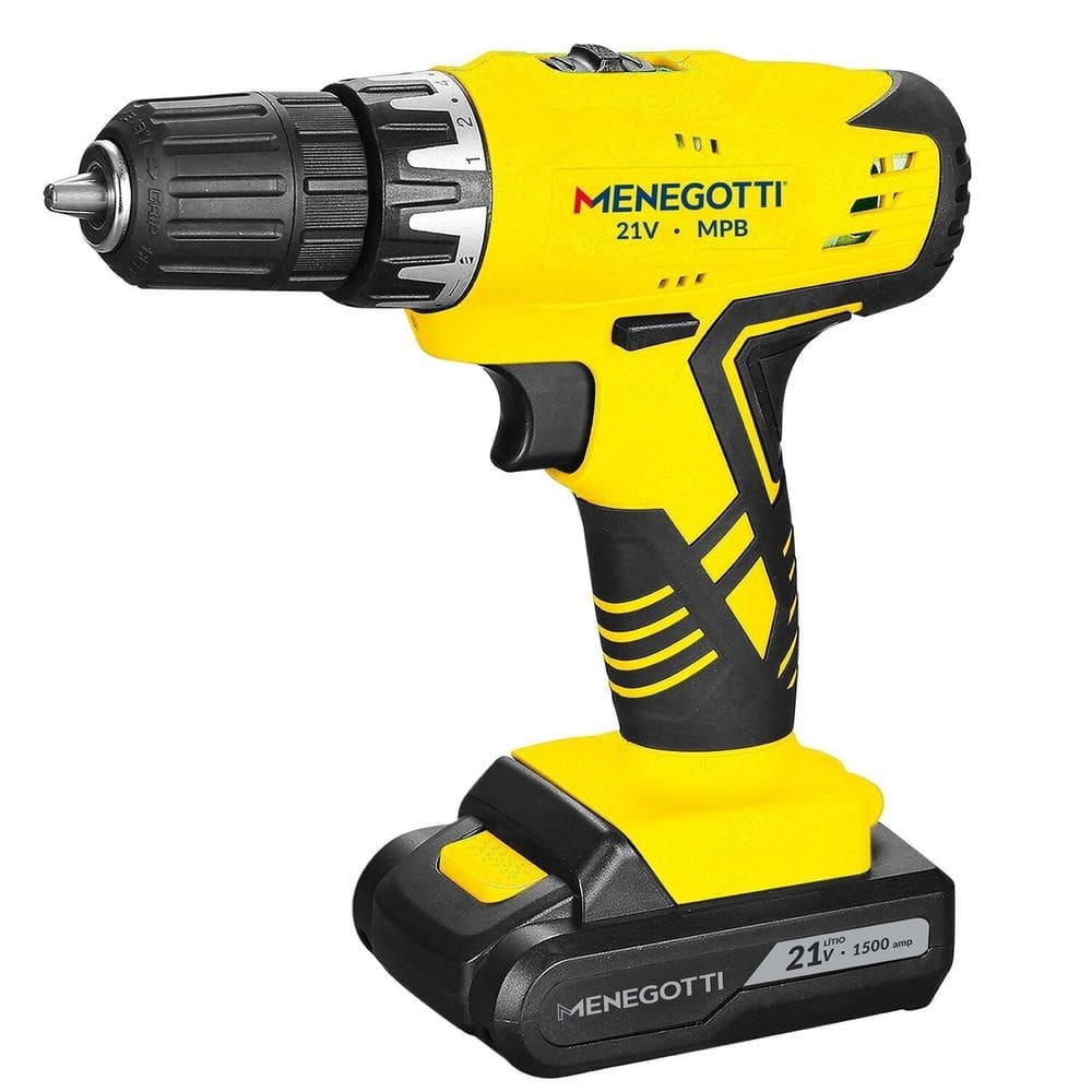 Furadeira e Parafusadeira a Bateria Mpb-21 127/220v 60hz