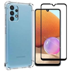 Capinha Capa Anti Impacto Galaxy A32 4G + Pelicula