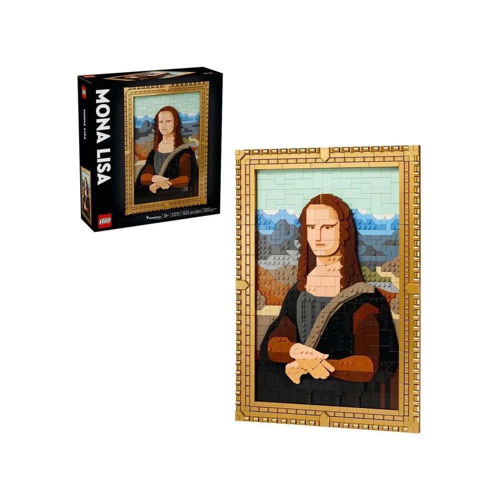 Lego Art Mona Lisa Peças Lego Monalisa