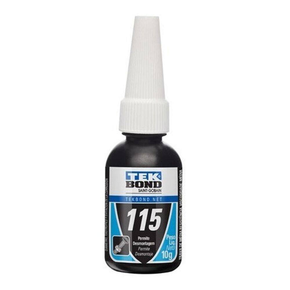 Adesivo Cola Trava Rosca Parafuso Ref. 115 10Gr Tekbond