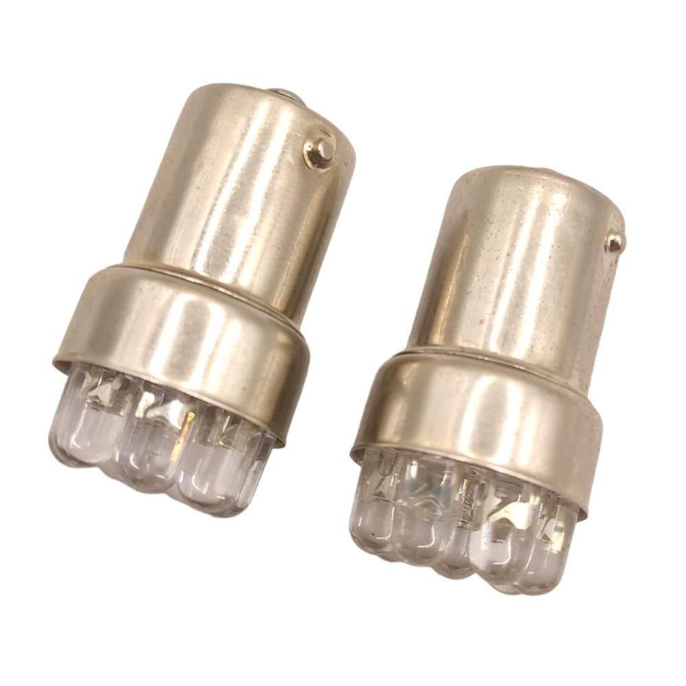 Lâmpada Pisca Led 1 Polo 12V Cg Ml Titan 125 99 2 Pçs