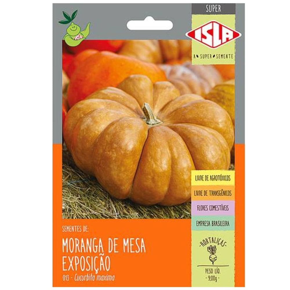 Sementes de Abobora Moranga de Mesa Exposição Super ISLA