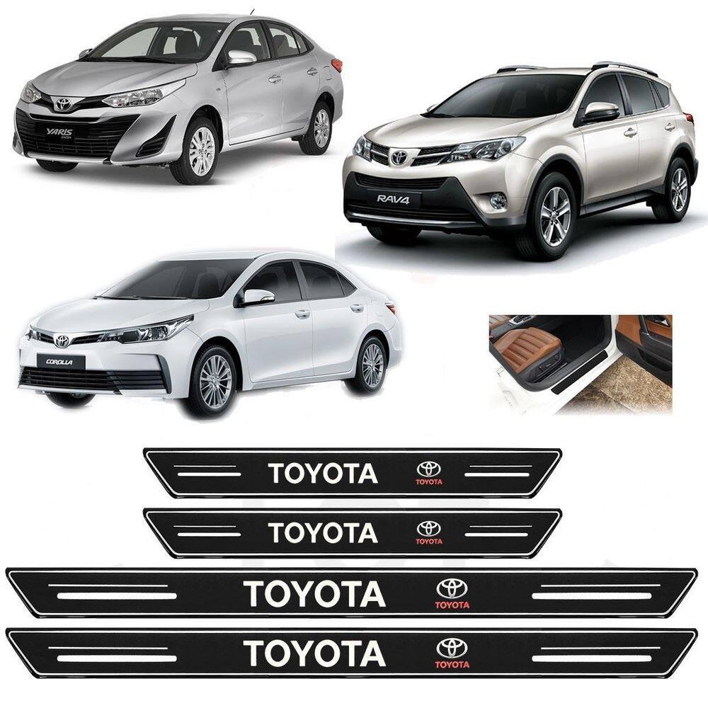 Soleira Premium Linha Toyota Corolla Yaris Prius Rav4 2020