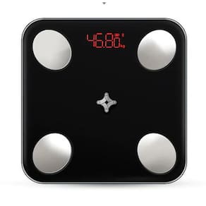 Balança Bioimpedancia Corporal Bluetooth Ekaza Vidro Preto