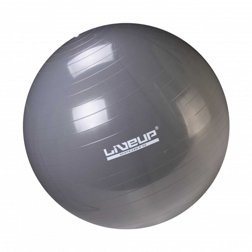 Bola Suiça Liveup 85Cm Cinza Premium Ls3221 85 Pr