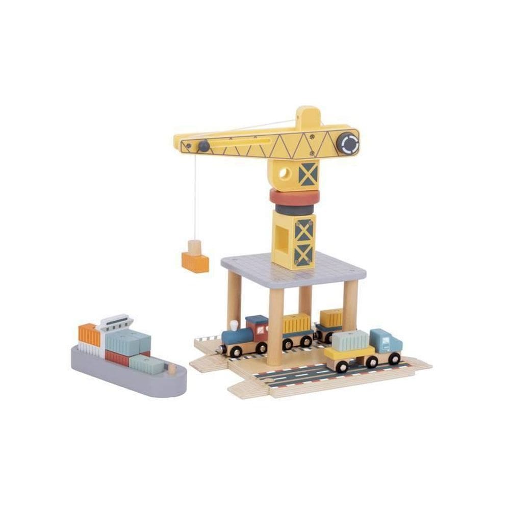 Brinquedo Didatico Conjunto Guindaste Tj192A