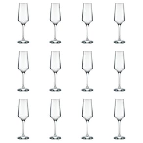 Taça para Champanhe Brunello Nadir 225 ml com 12 Peças