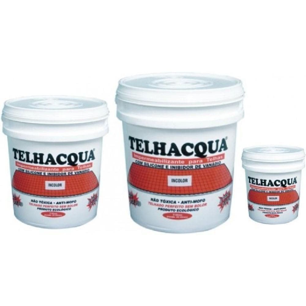Resina Base Água Impermeabilizante Incolor Para Telhas 18L