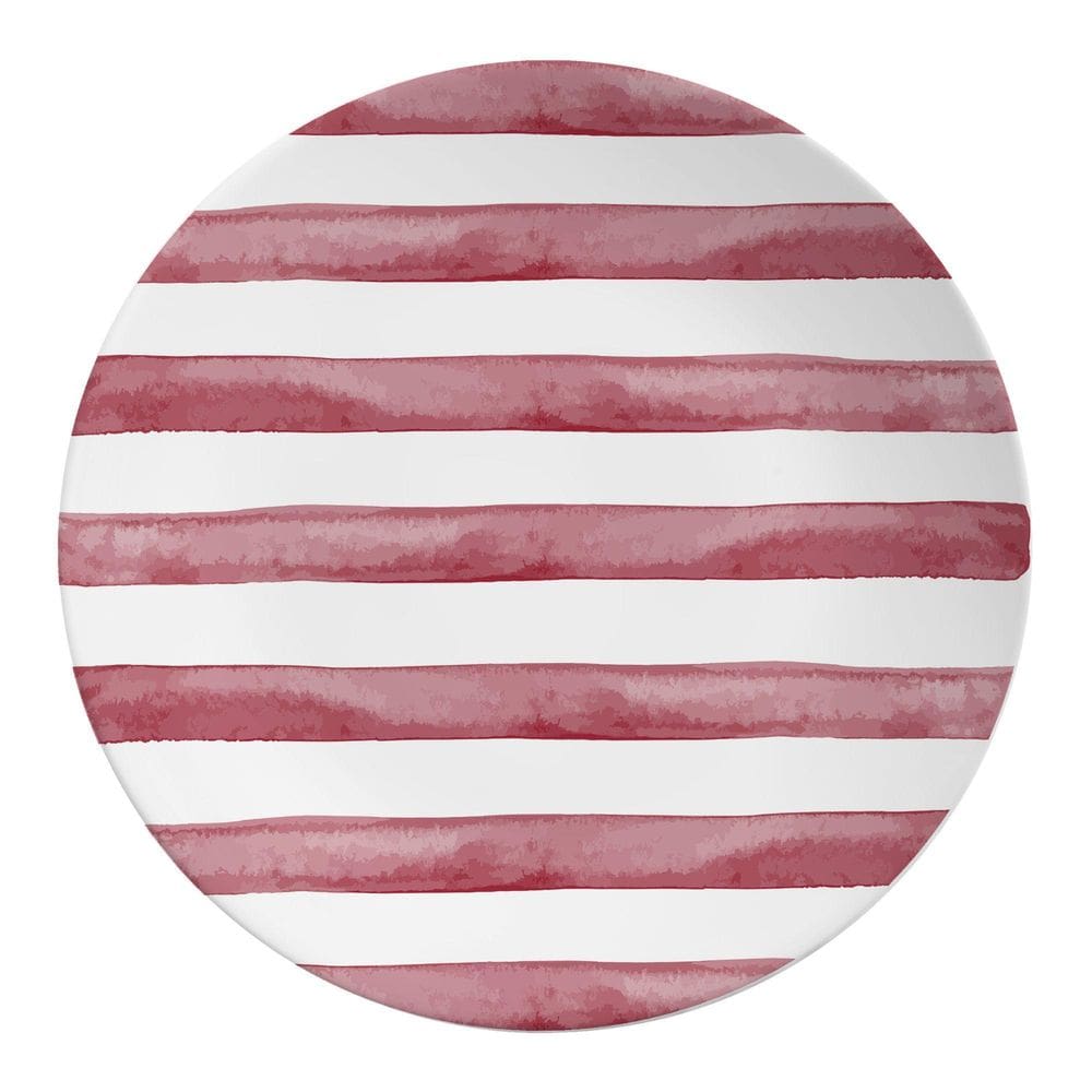 Conjunto Com 6 Pratos Raso Coup Pink Trace 29Cm