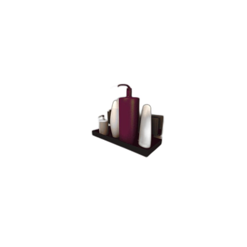 Porta Shampoo Organizador De Banheiro C Ventosa Preto Fosco