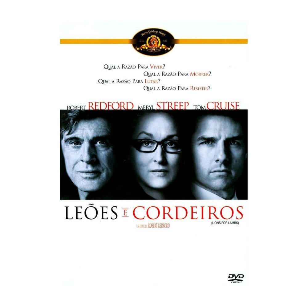 Leões E Cordeiros - Dvd - Lions For Lambs 2007