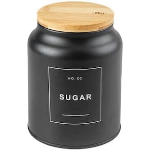 Pote Sugar 1,1L Sense - Preto Ou