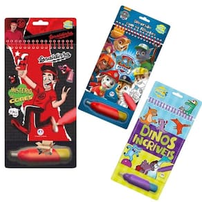 Kit Livro Infantil Aquabook Colorindo Com Água Ciranda Cultu