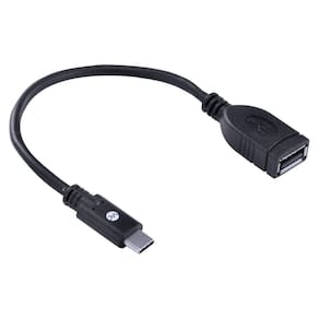 Adaptador Cabo Tipo C X Usb Fêmea Com Otg 20Cm