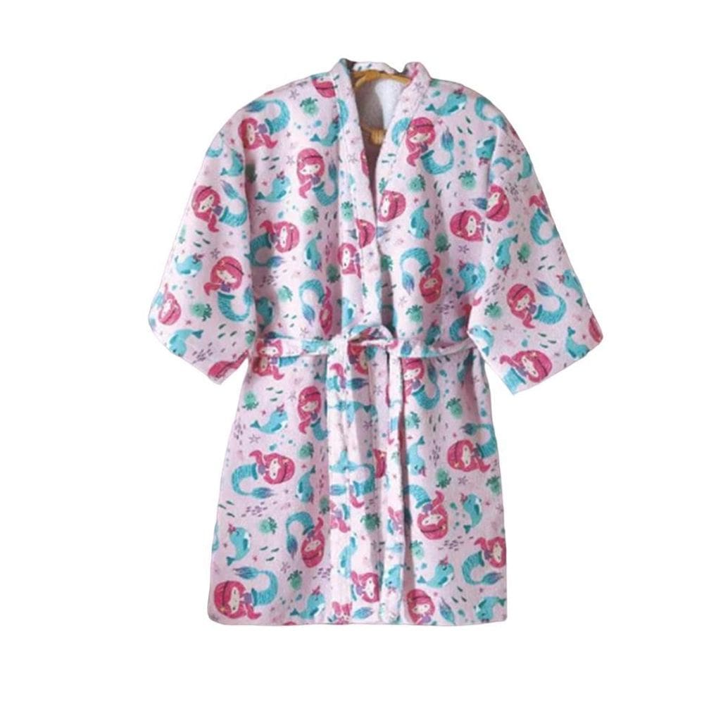 Roupão Infantil Felpudo M Mini Mermaid Dohler