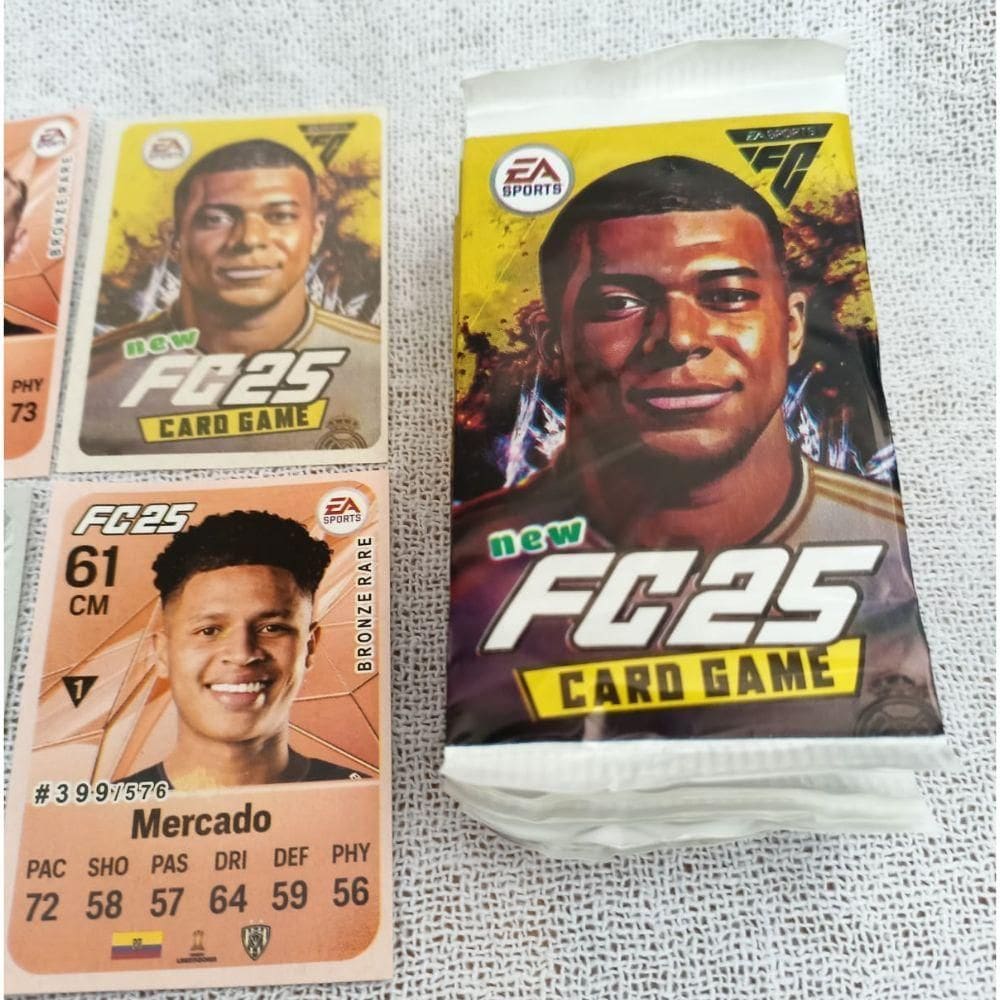 Fifa 2025 Fc 2025 Card Game / Cartas / Figurinhas Kit 50