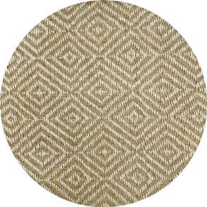 Tapete Sisal 100 Redondo Diamante