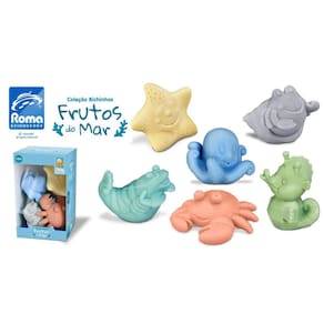 Kit Coleção Bichinhos Fruto do Mar Roma Jensen 6 Peças