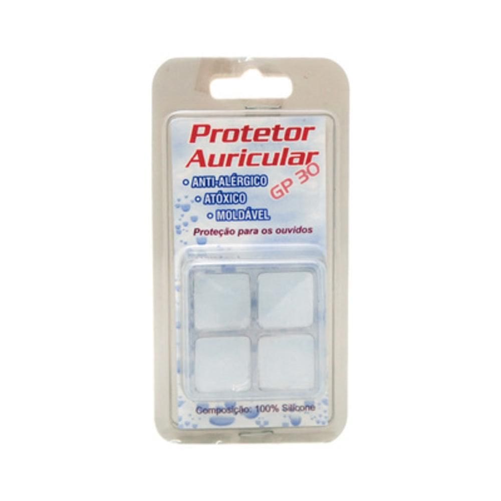 Protetor Ouvido Silicone com 2 Pares