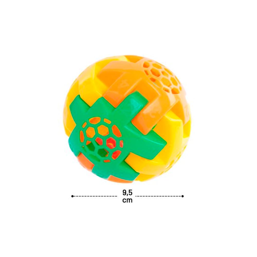 Bola com Chocalho 9,5cm