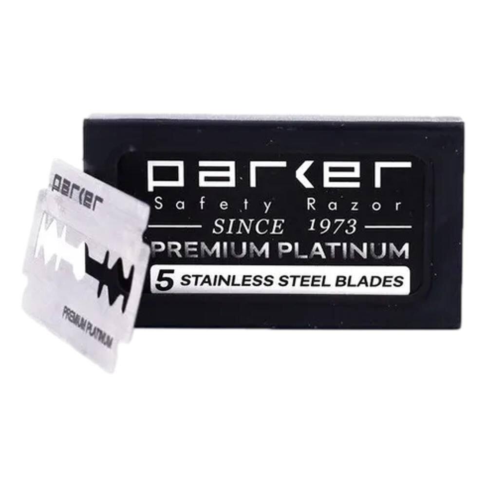 Lâminas De Barbear Park Aço Inoxidável Safety Razor Premium
